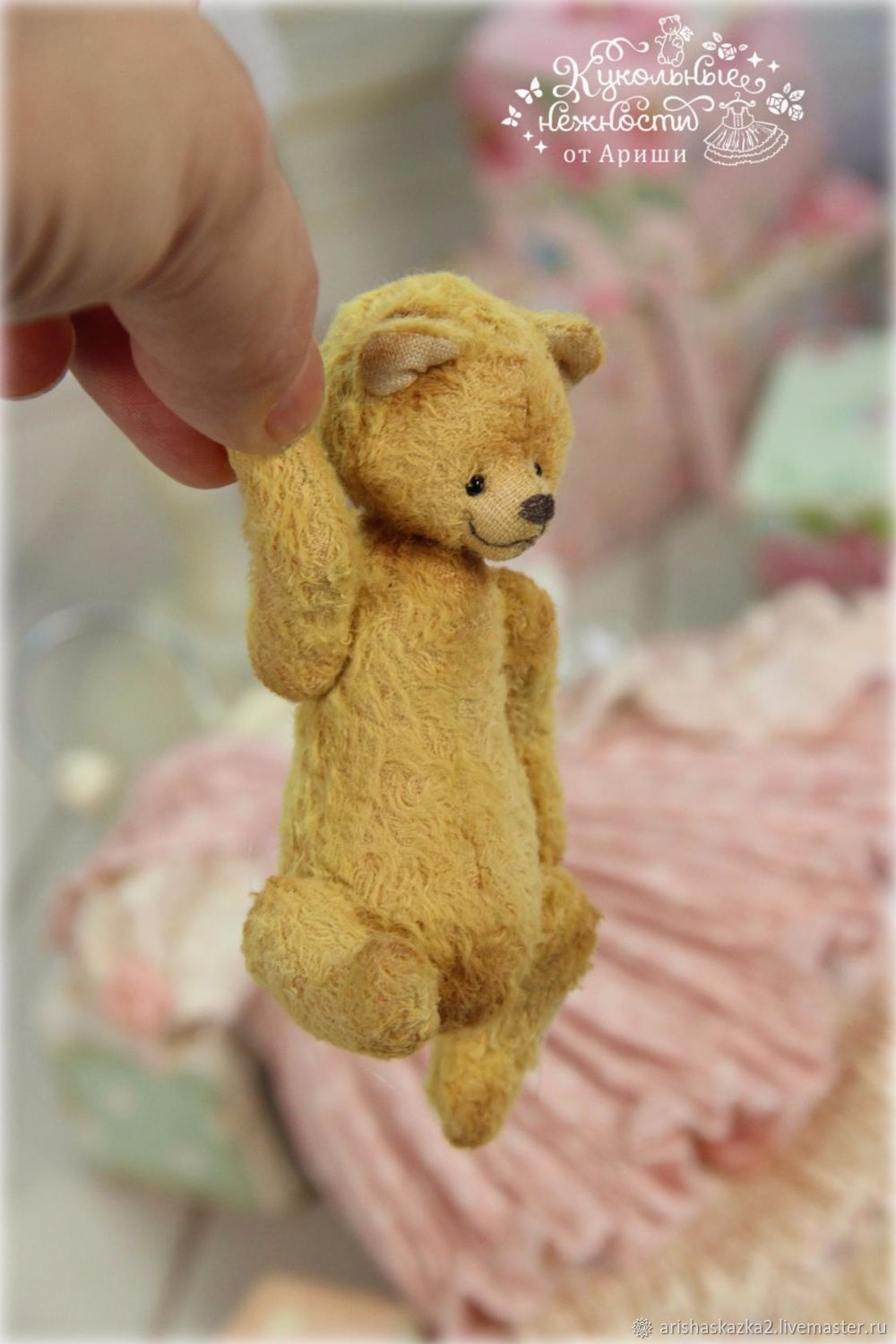 фото  Видео-курс: Мишка куклы в рюшах школа кукол Ариши