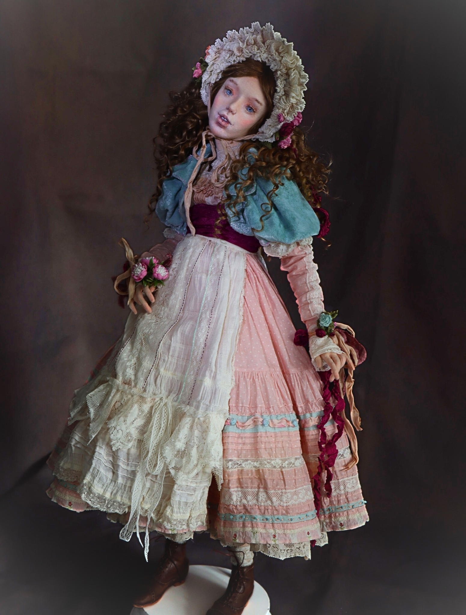 фото  Видео-курс: текстильная BJD + одежда + обувь школа кукол Ариши