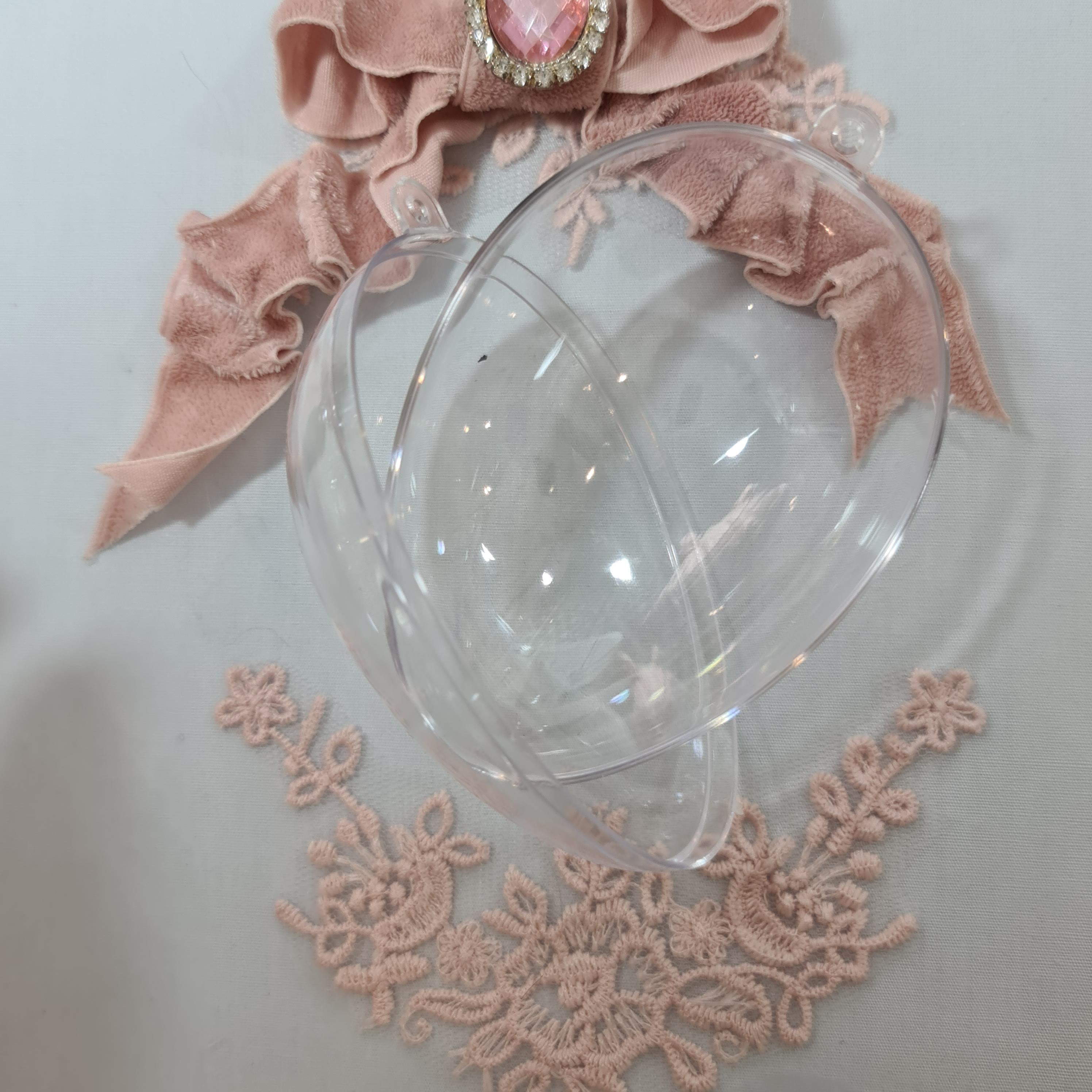 Детальное фото декоративной фигурки "Яйцо  . Заготовка пластиковая 8см. " из пластика - магазин Ариши