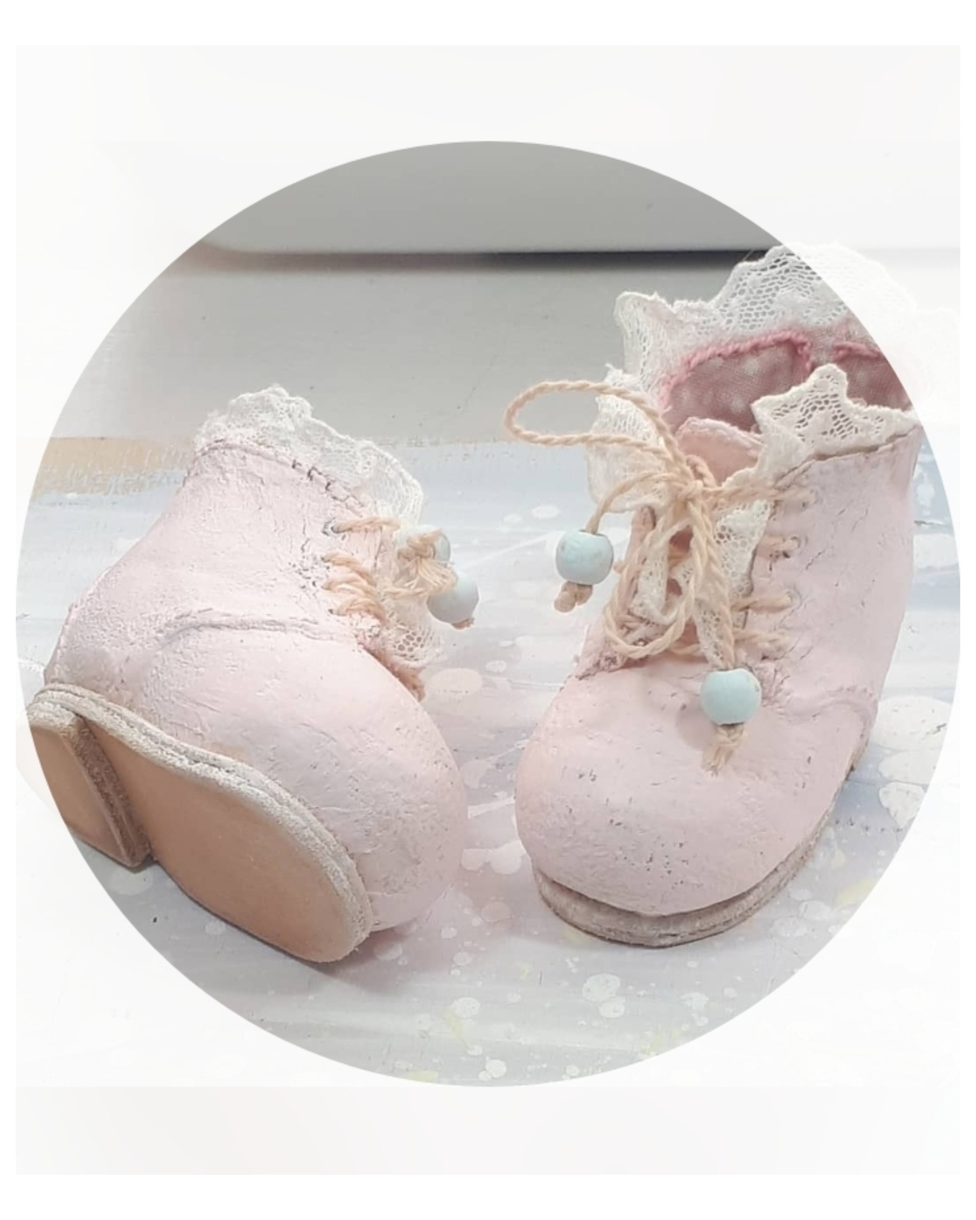 фото  Видео-курс: волшебные туфельки. Куклы в рюшах школа кукол Ариши