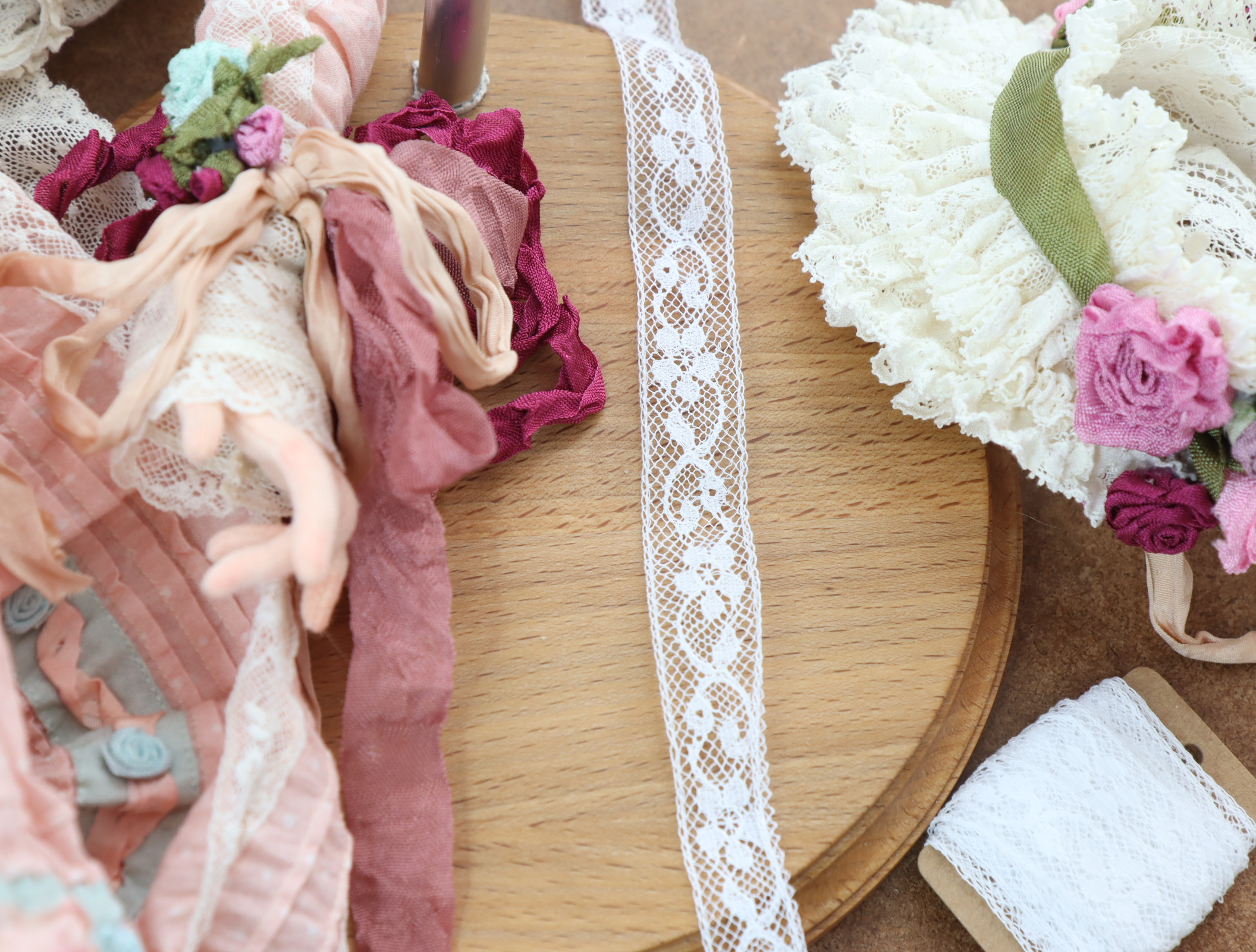 картинка Французское хлопковое кружево  177abn. Ширина 1,2см молочный от магазина Ариши Рукодельные нежности