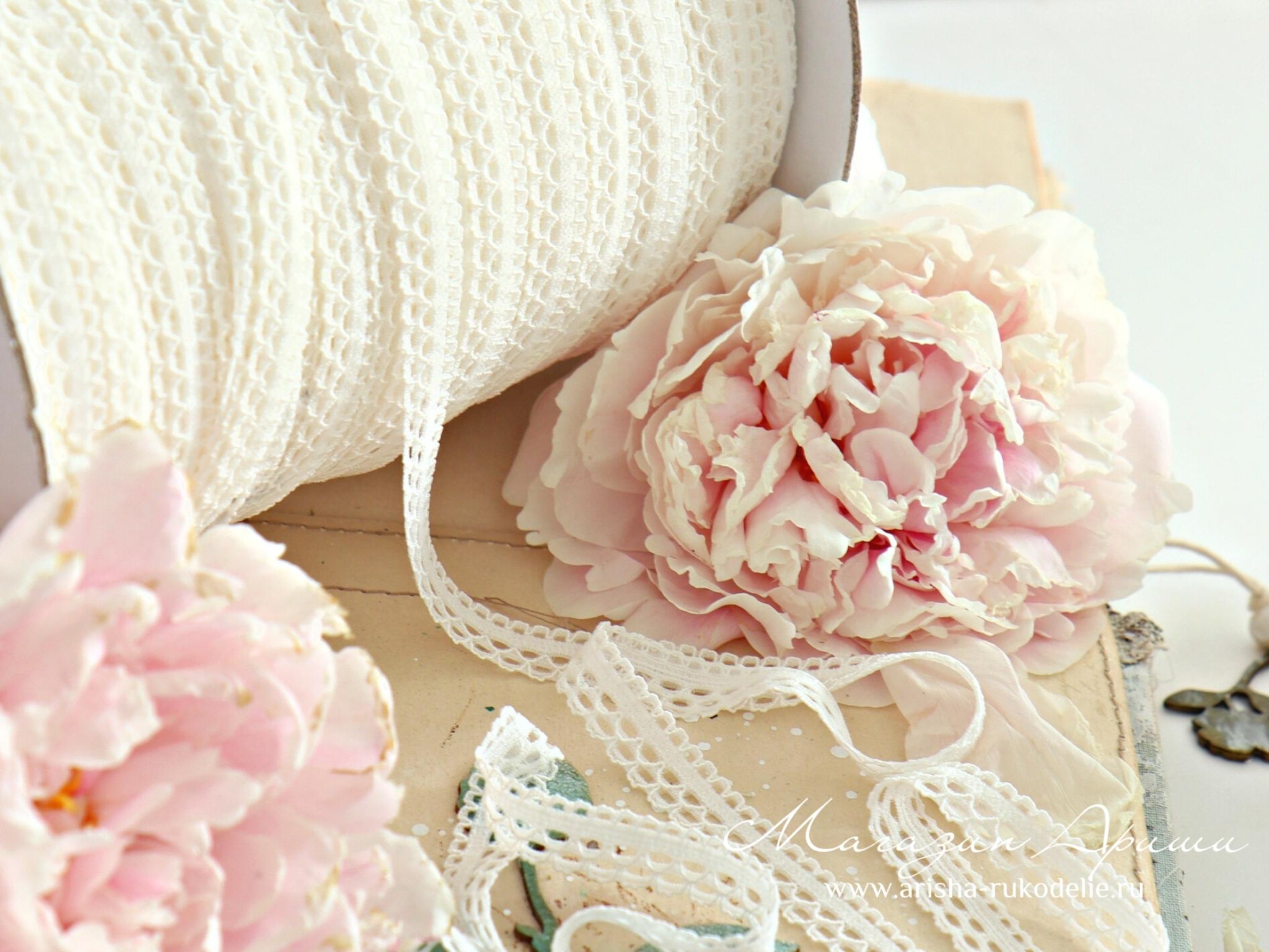 картинка Кружево нейлон арт. 23216. Тонкое, мягкое кружево. Стрейч от магазина Ариши Рукодельные нежности