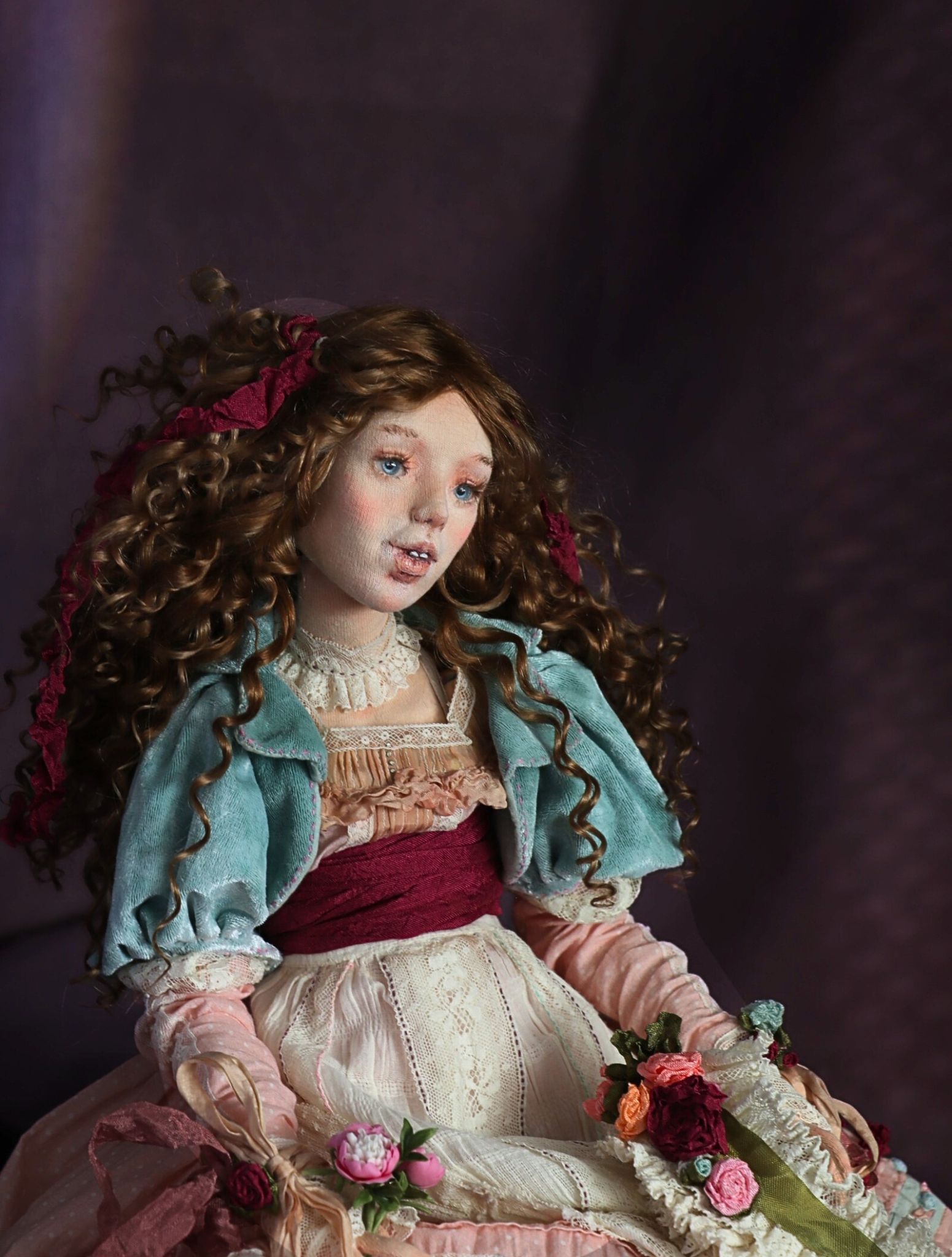 фото  Видео-курс: текстильная BJD + одежда + обувь школа кукол Ариши