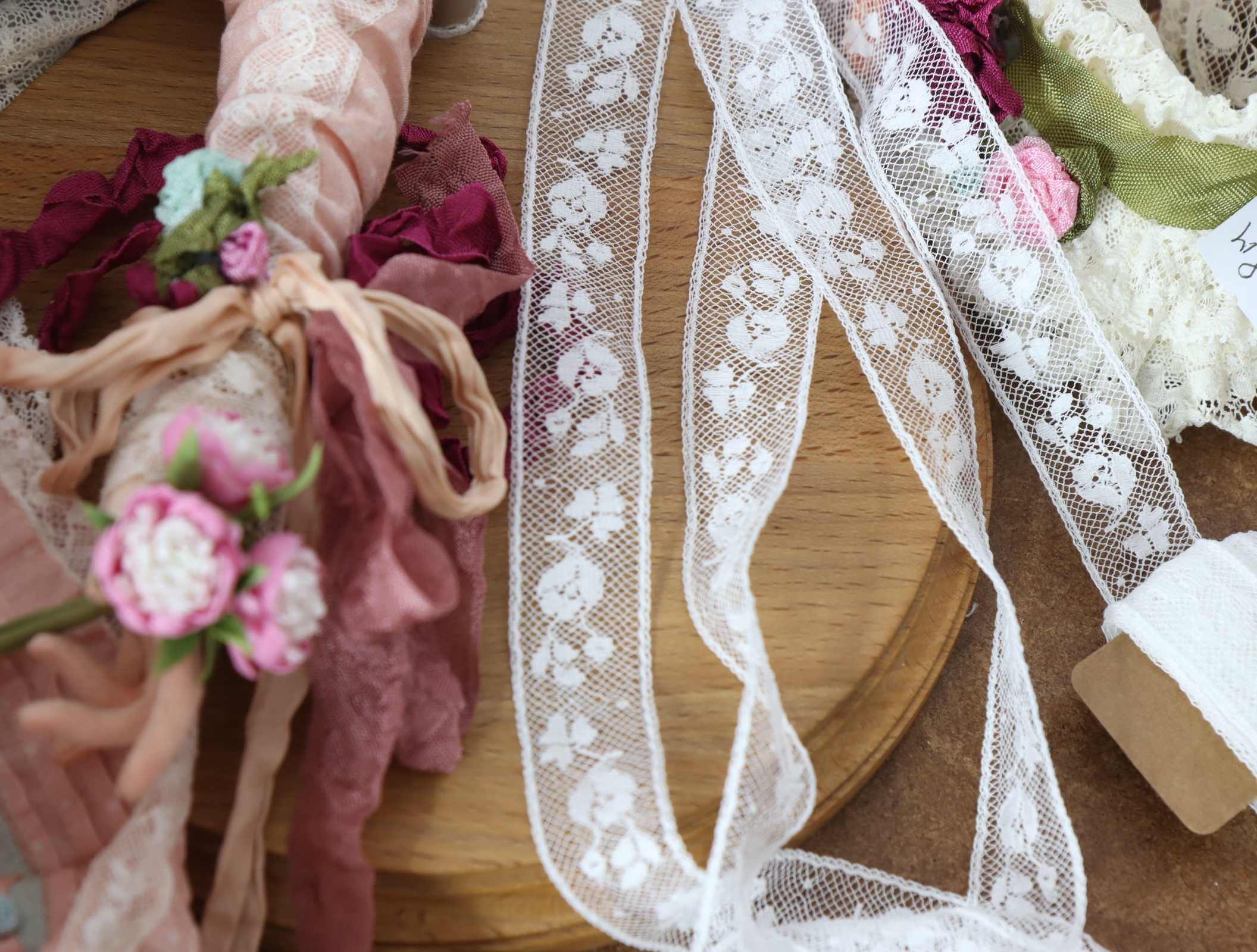 картинка Французское хлопковое кружево  302. Ширина 1,8см. молочный от магазина Ариши Рукодельные нежности