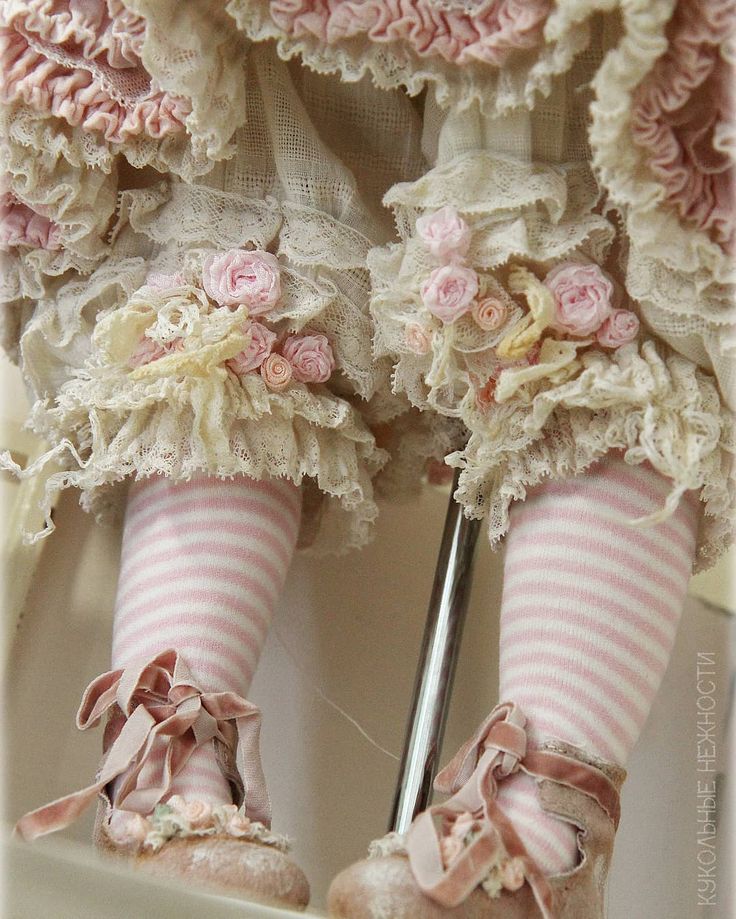 фото  Видео-курс: одежда кукол в рюшах школа кукол Ариши