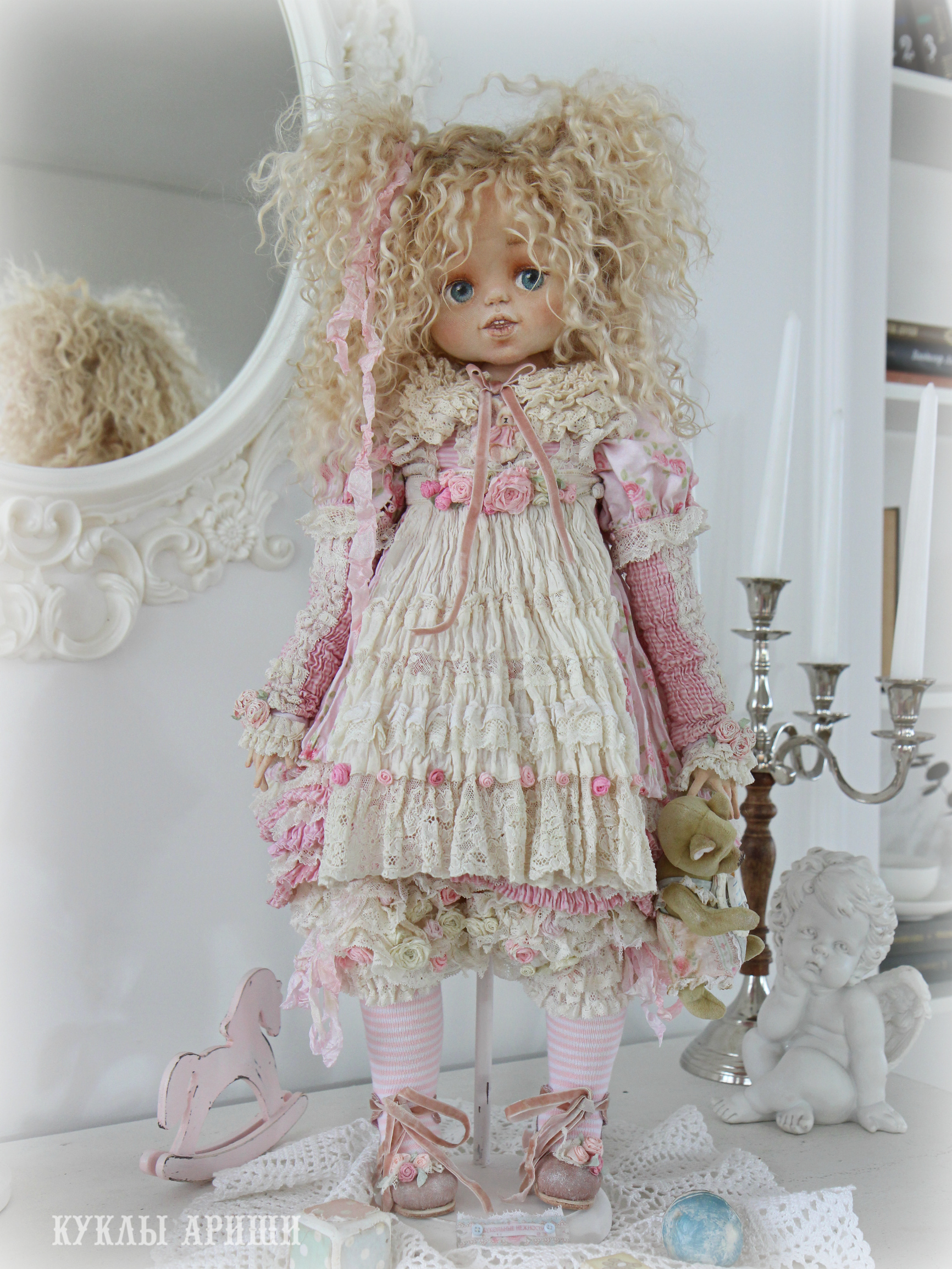 фото  Видео-курс: тело. Куклы в рюшах школа кукол Ариши