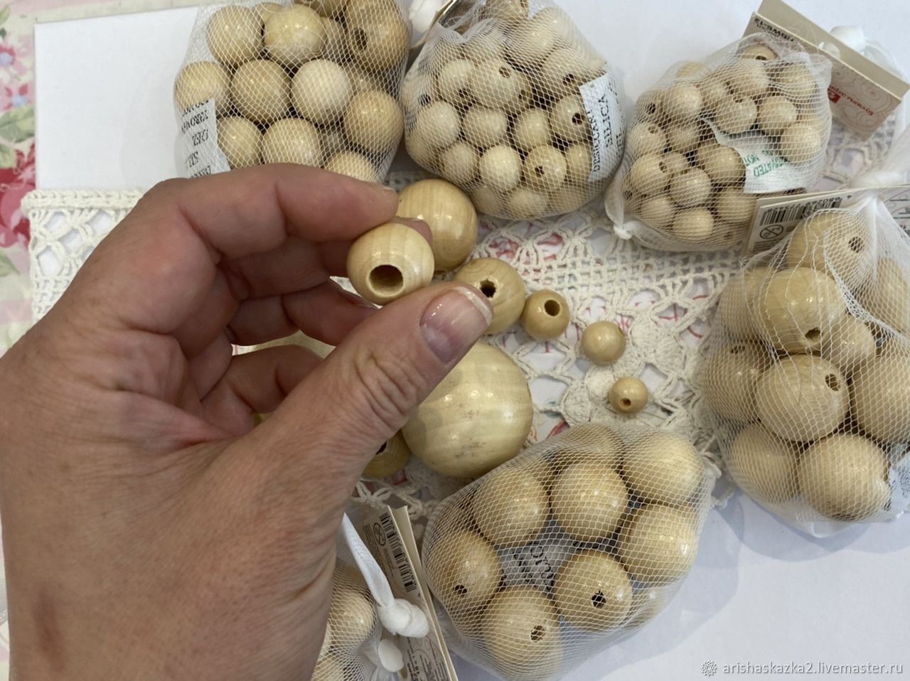 Детальное фото материалов для создания кукол - магазин Кукольные нежности