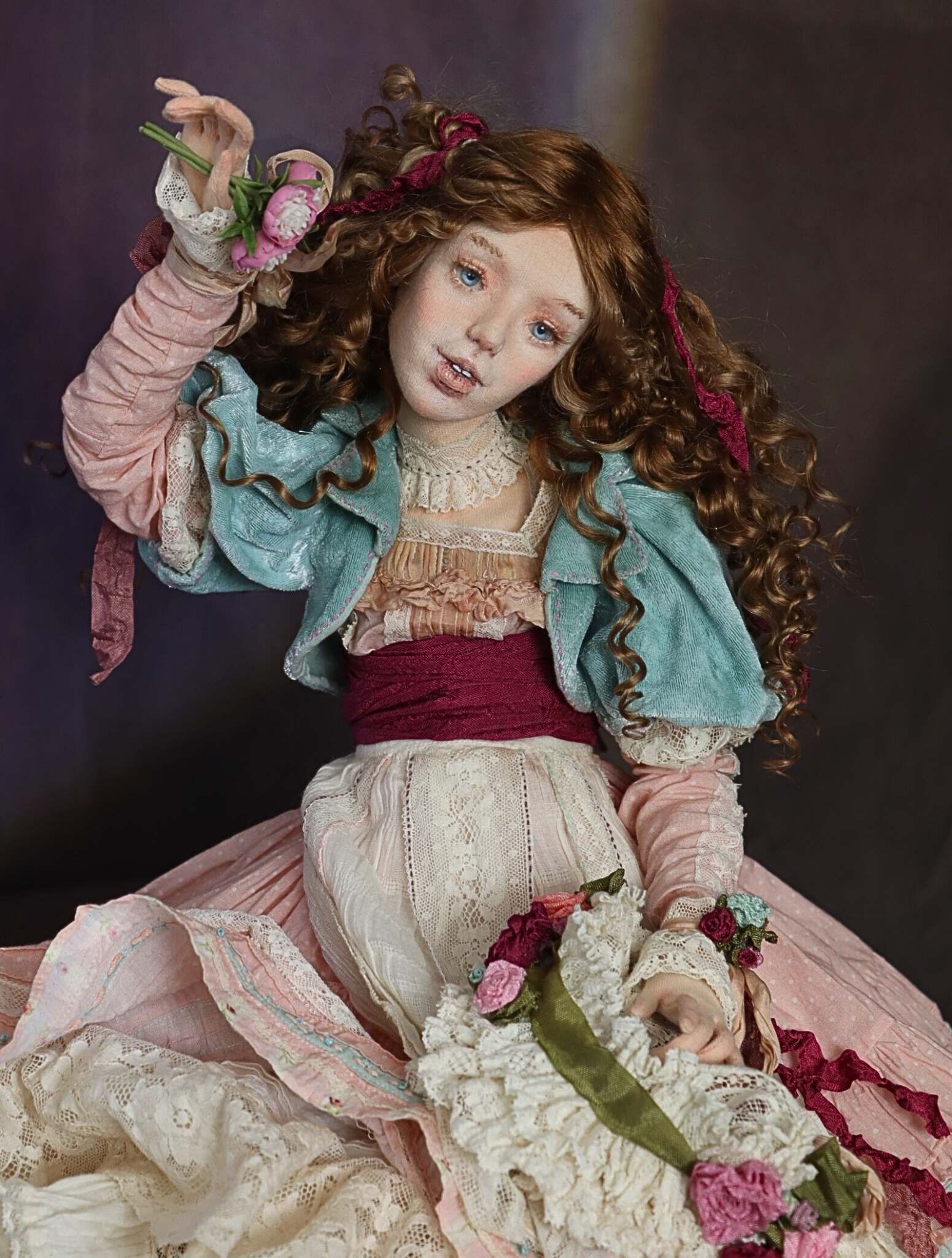 фото  Видео-курс: текстильная BJD + одежда + обувь школа кукол Ариши