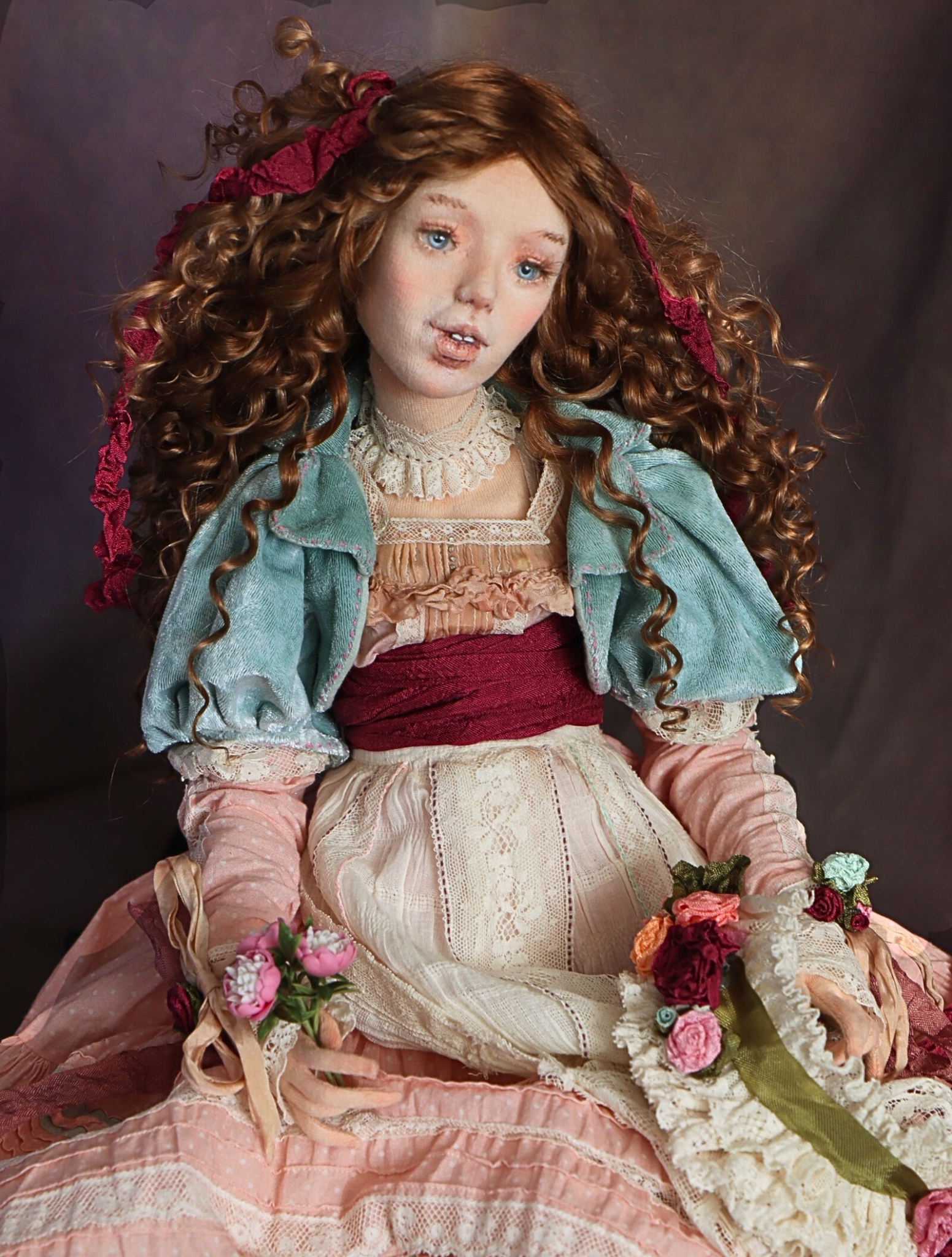 фото  Видео-курс: текстильная BJD + одежда + обувь школа кукол Ариши