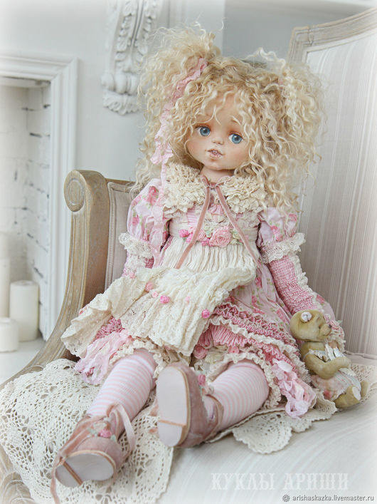 фото  Видео-курс: одежда кукол в рюшах школа кукол Ариши