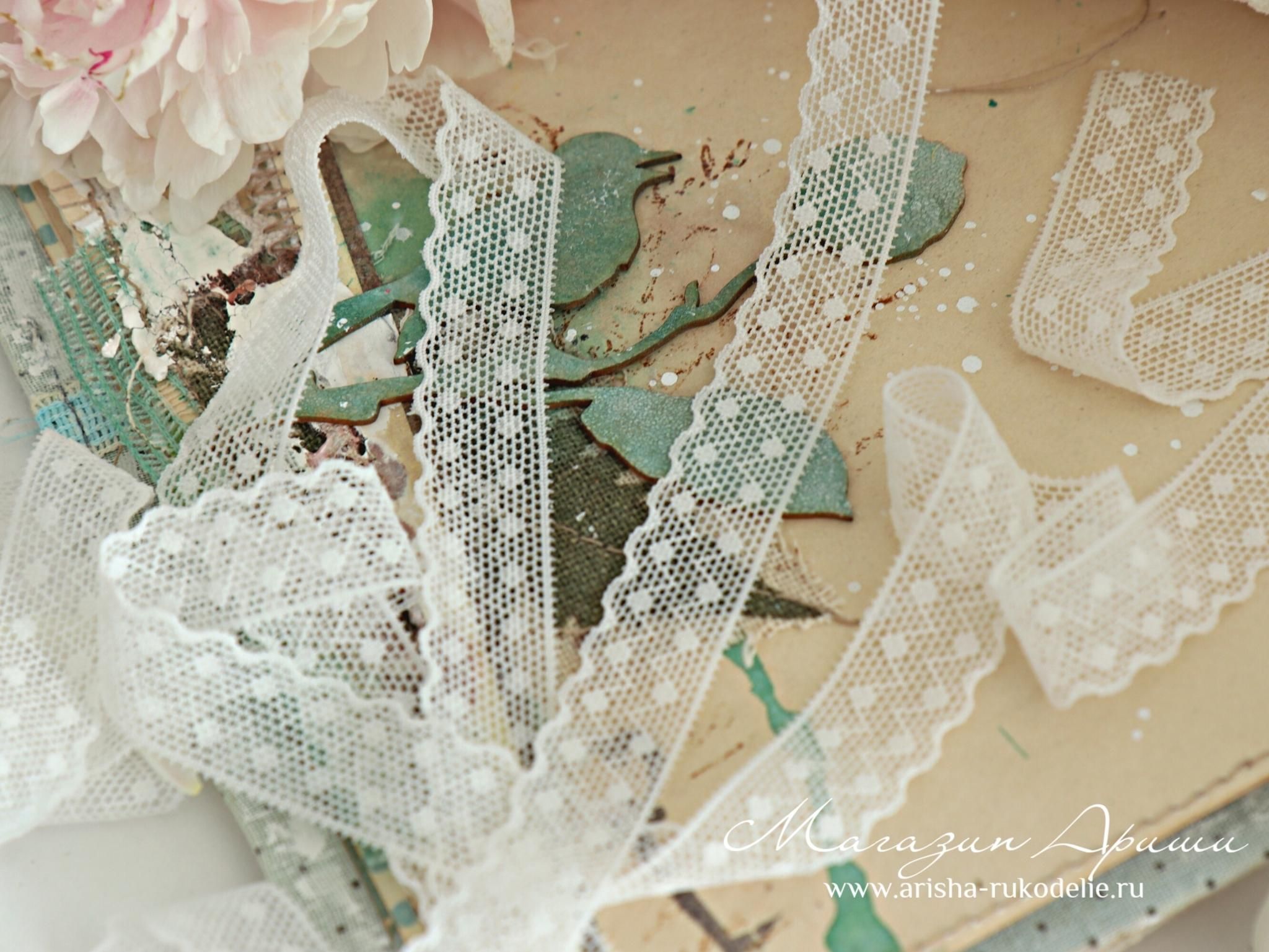 картинка Кружево нейлон арт. 23207. Тонкое, мягкое кружево. Стрейч от магазина Ариши Рукодельные нежности