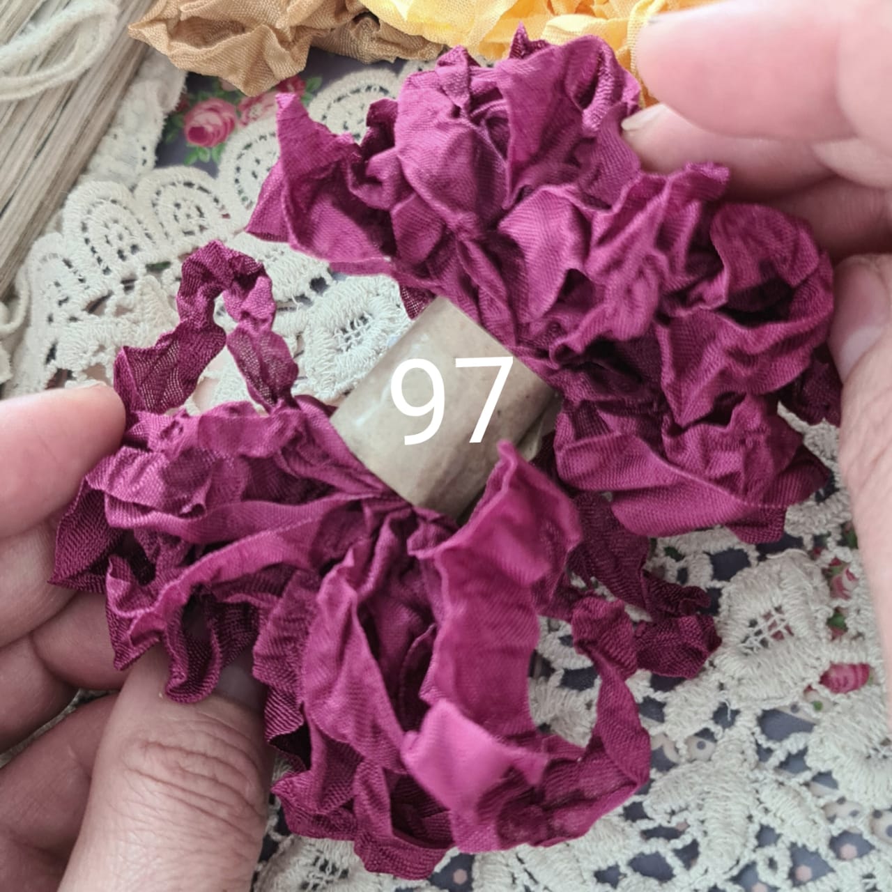 фото Шебби лента №97 Шебби лента вискоза от магазина Ариши "Кукольные нежности"