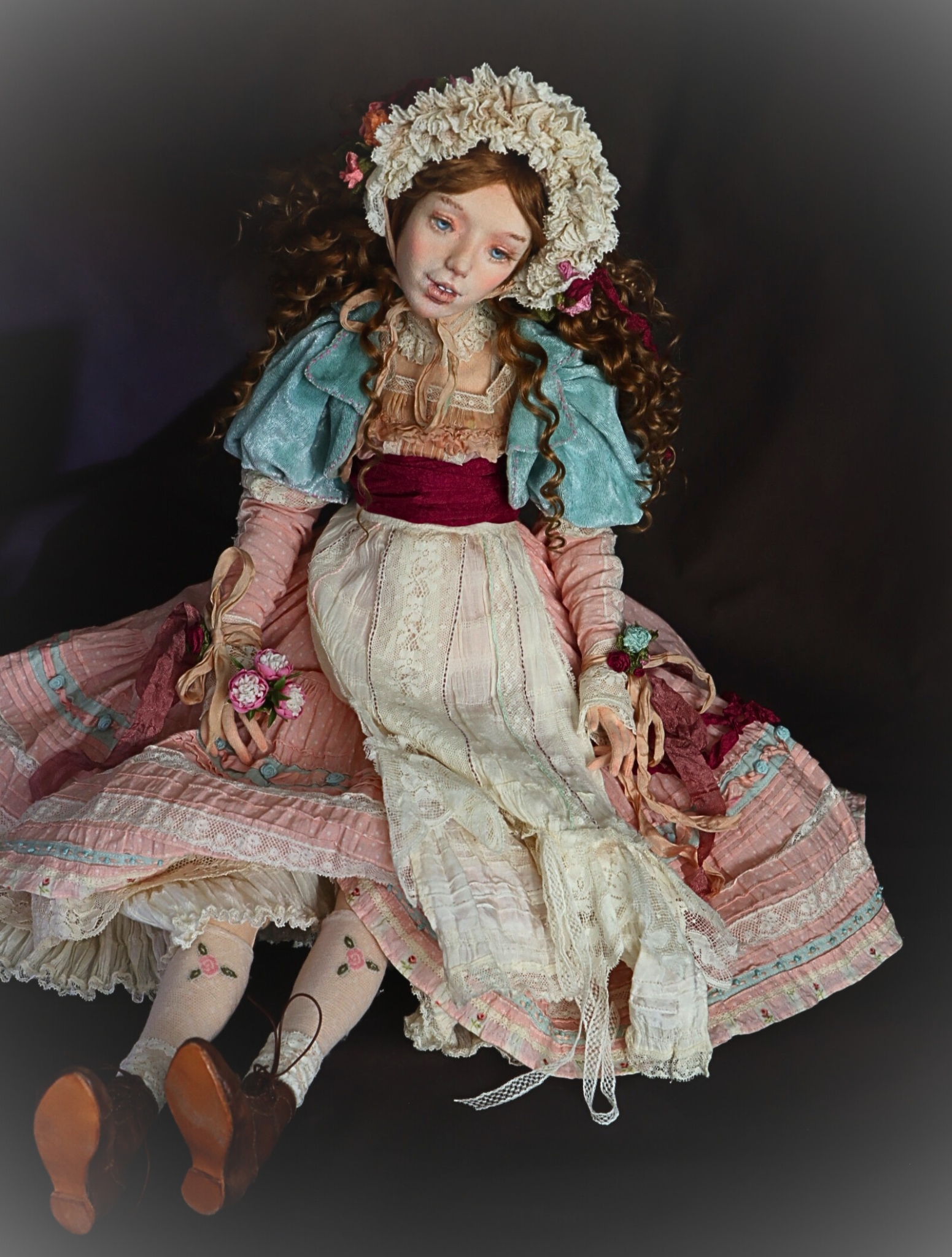 фото  Видео-курс: текстильная BJD + одежда + обувь школа кукол Ариши