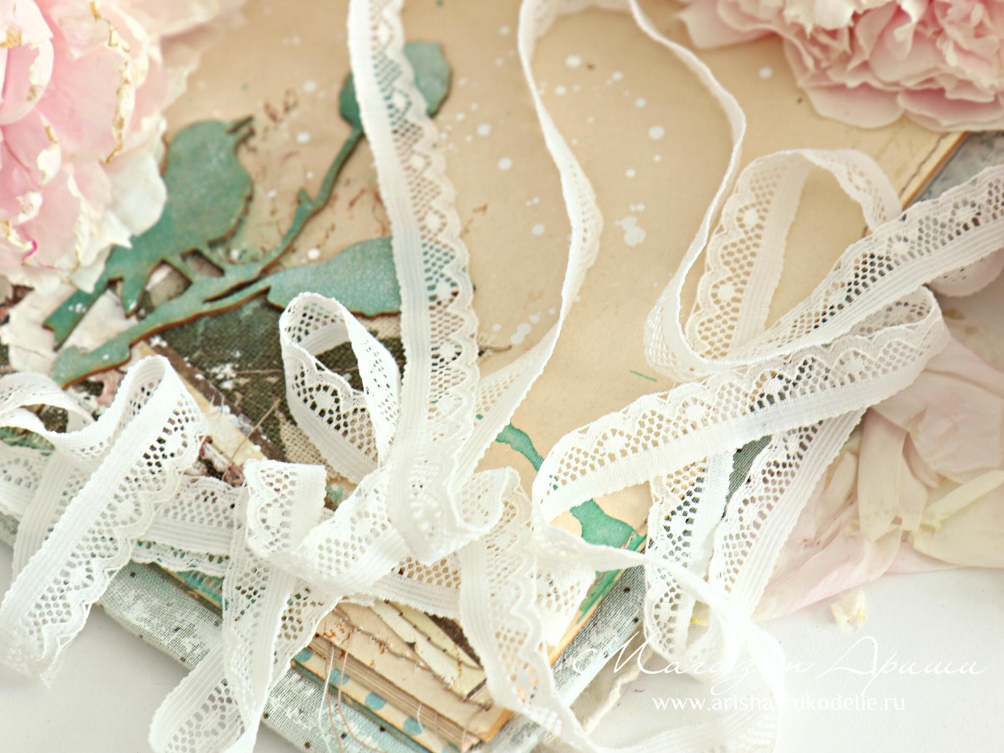 картинка Кружево нейлон арт. 23211. Тонкое, мягкое кружево. Стрейч от магазина Ариши Рукодельные нежности