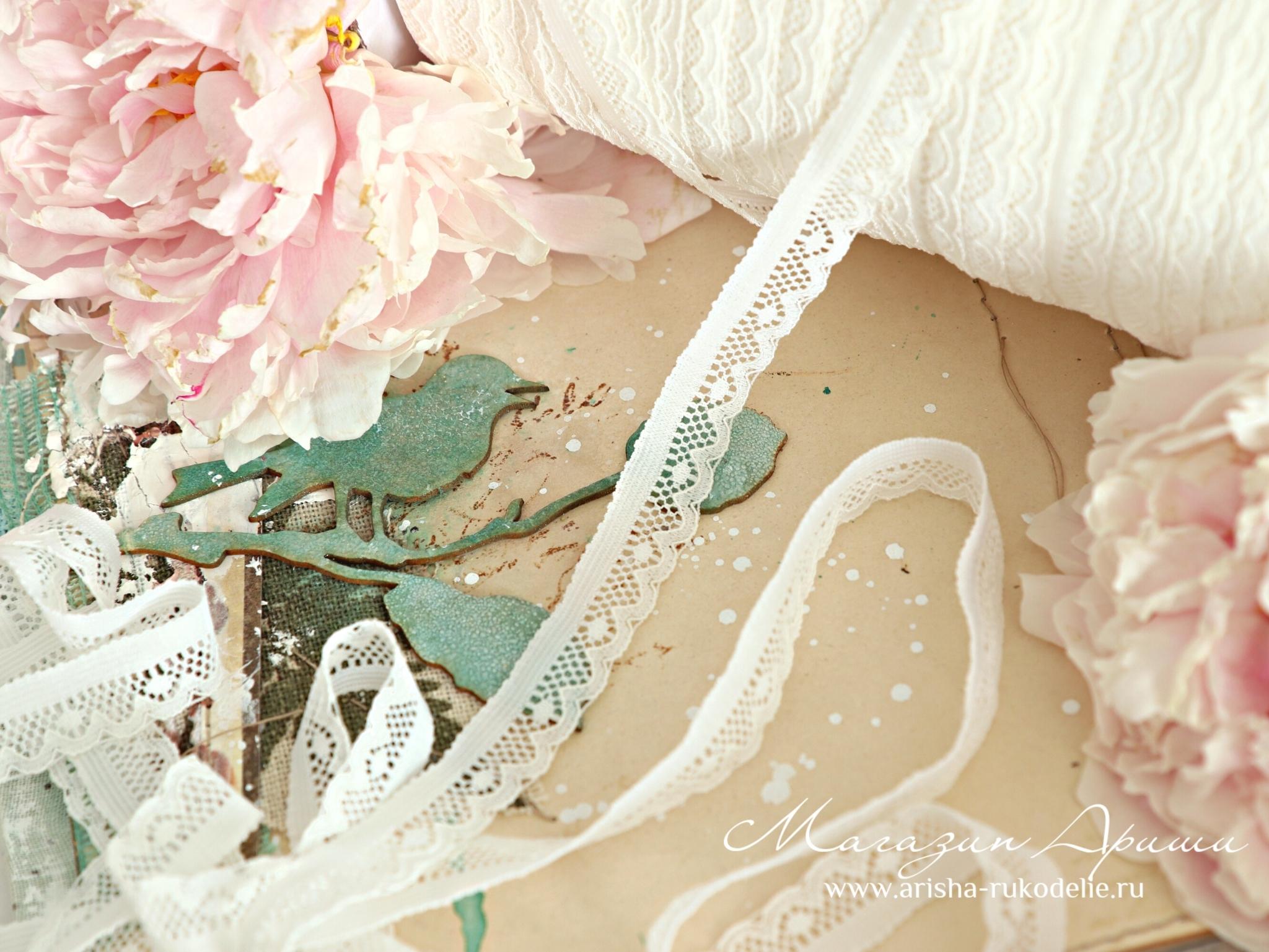 картинка Кружево нейлон арт. 23211. Тонкое, мягкое кружево. Стрейч от магазина Ариши Рукодельные нежности