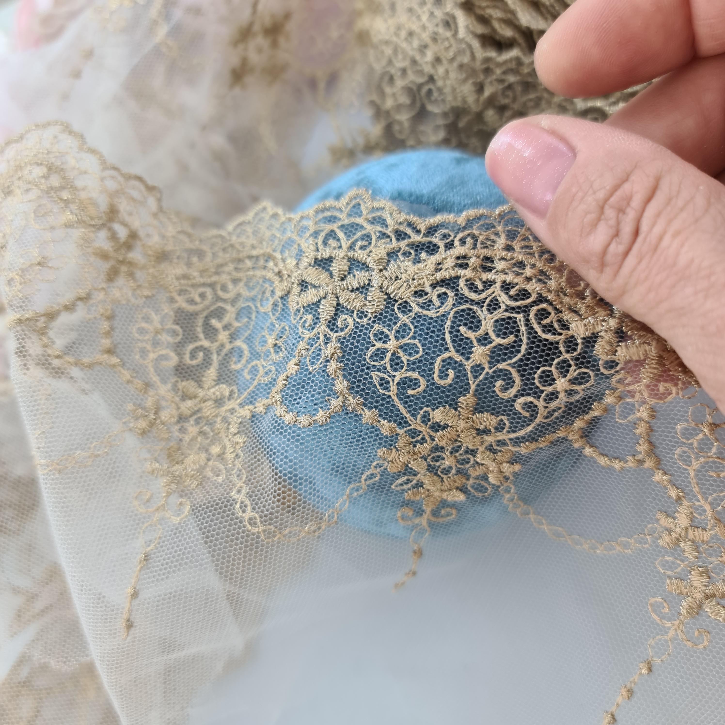 картинка Кружево  золотое 3005. Кружево люрекс от магазина Ариши Рукодельные нежности