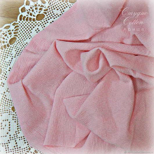 картинка Ткань хлопок 100%  ретро, винтаж, прованс "Жилка" для шитья.  от магазина Ариши Рукодельные нежности