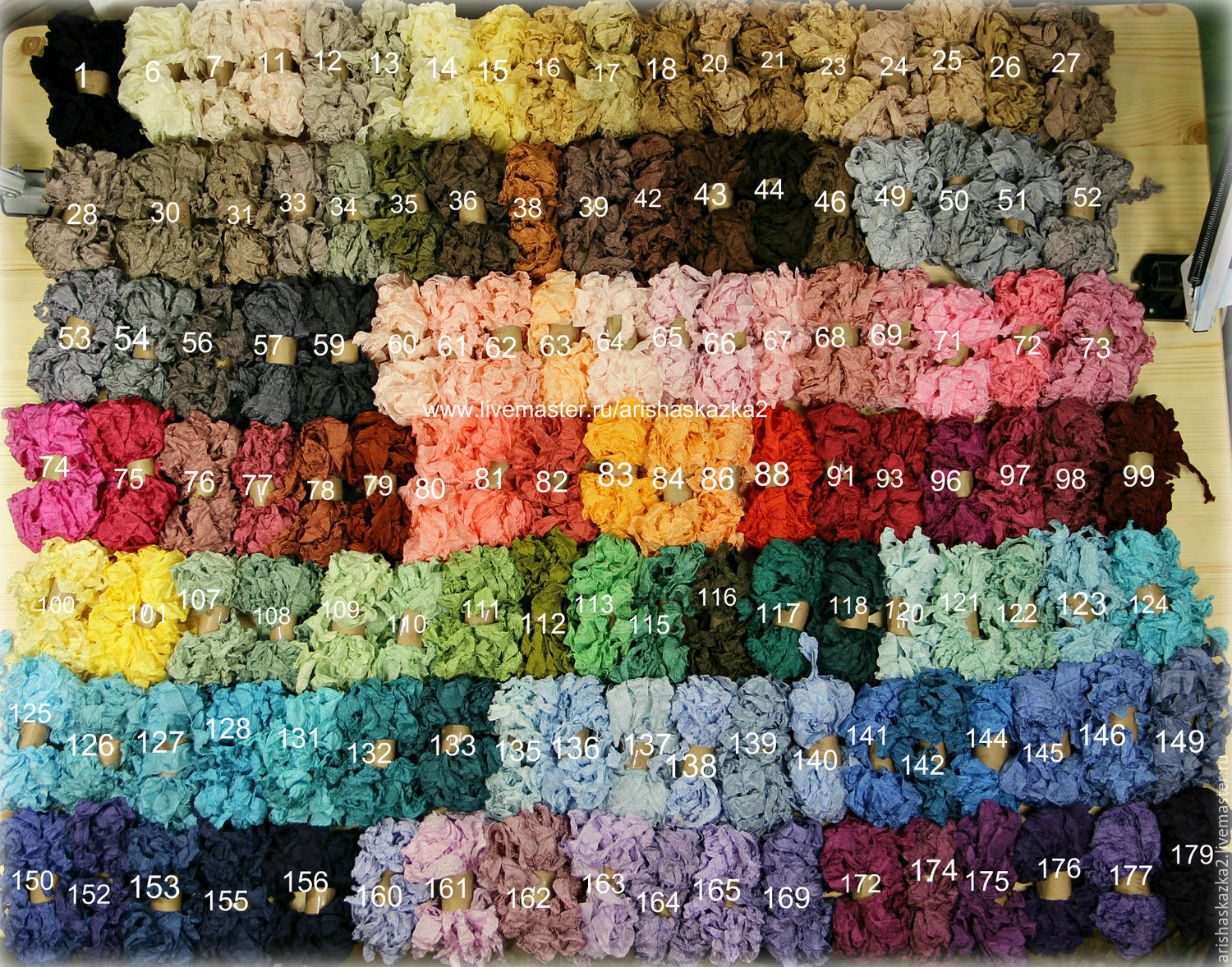 фото Шебби лента №75 от магазина Ариши "Кукольные нежности"