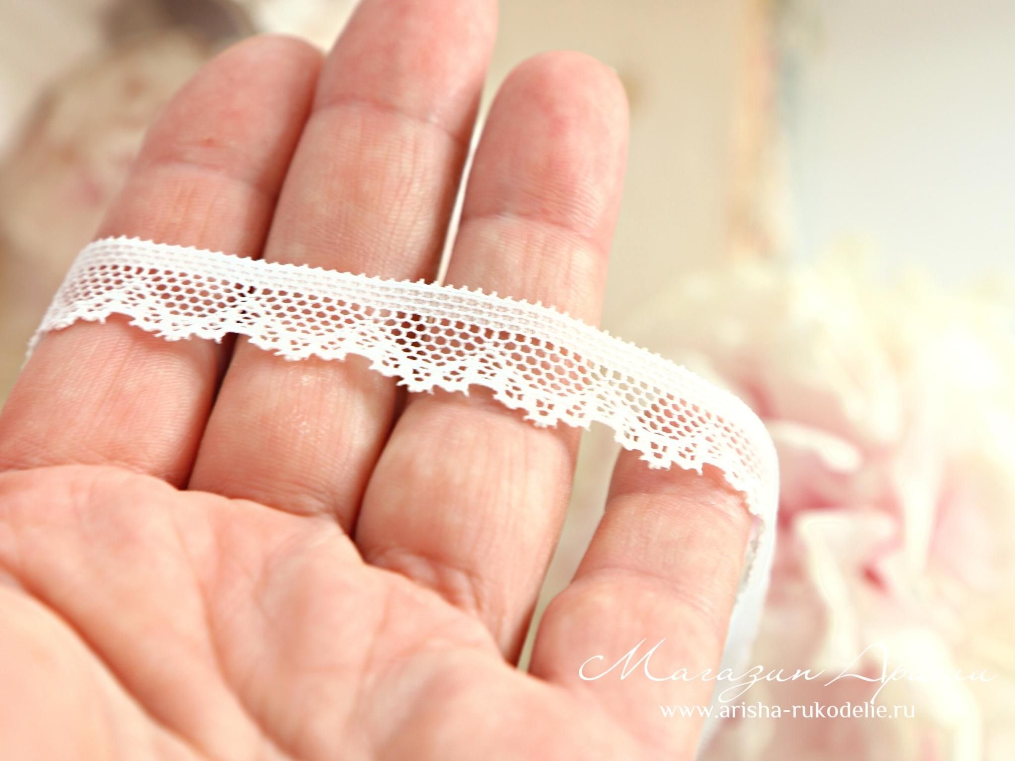 картинка Кружево нейлон арт. 23215. Тонкое, мягкое кружево. Стрейч от магазина Ариши Рукодельные нежности