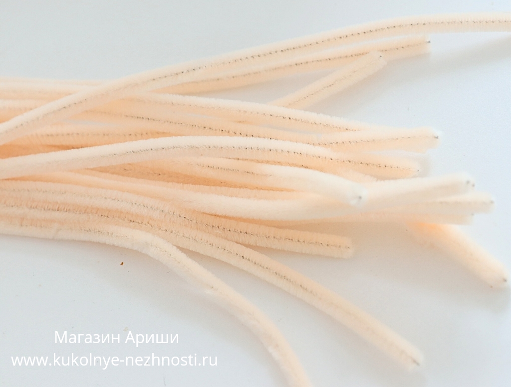 Детальное фото материалов для создания кукол - магазин Кукольные нежности