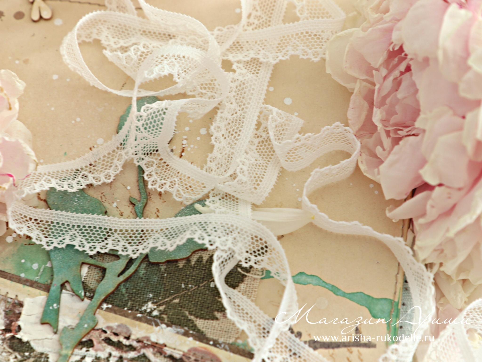 картинка Кружево нейлон арт. 23215. Тонкое, мягкое кружево. Стрейч от магазина Ариши Рукодельные нежности